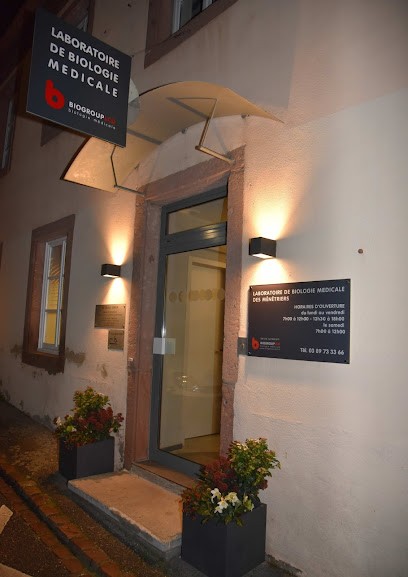 BIOGROUP - Laboratoire Ménétriers, Laboratoire d'Analyses à Ribeauvillé